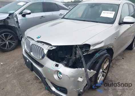 2015 BMW X3 xDrive35I из США, поврежденный, VIN 5UXWX7C5XF0K34160